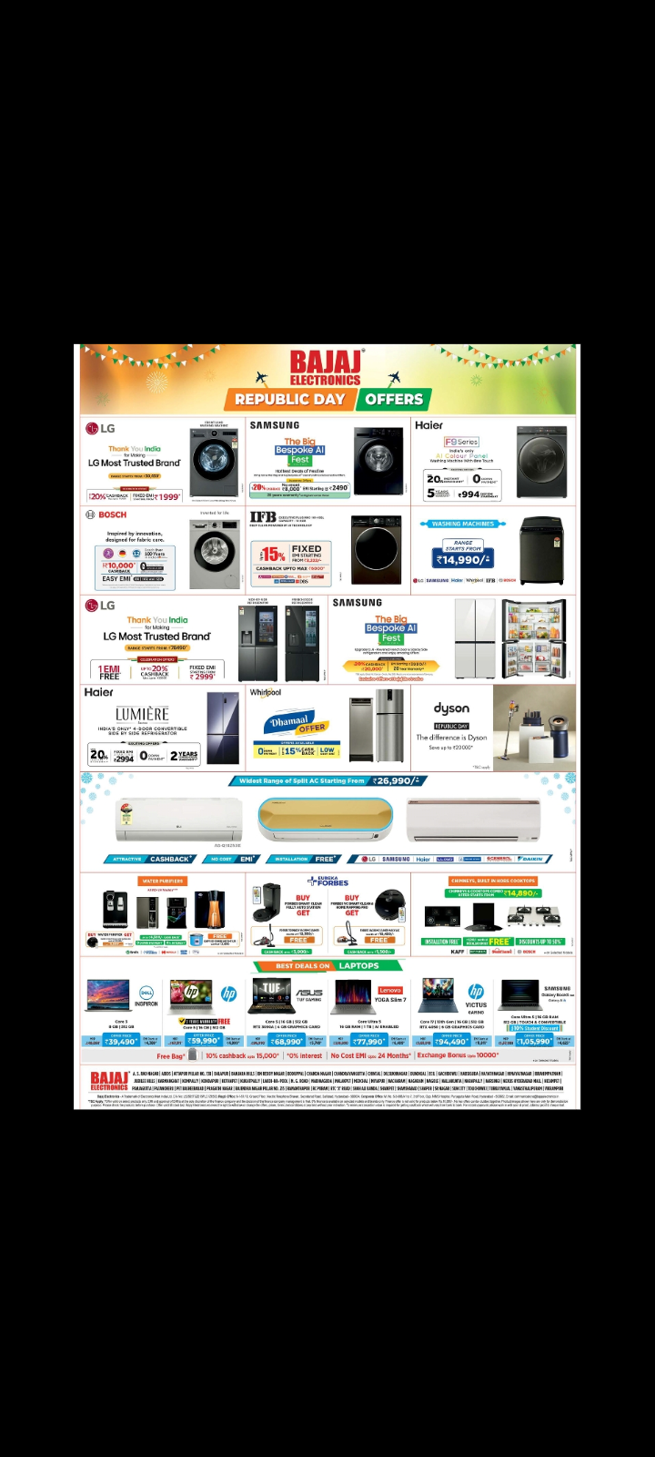 🎉 Bajaj Electronics: Republic Day Home Appliance Fiesta! 🇮🇳🏠