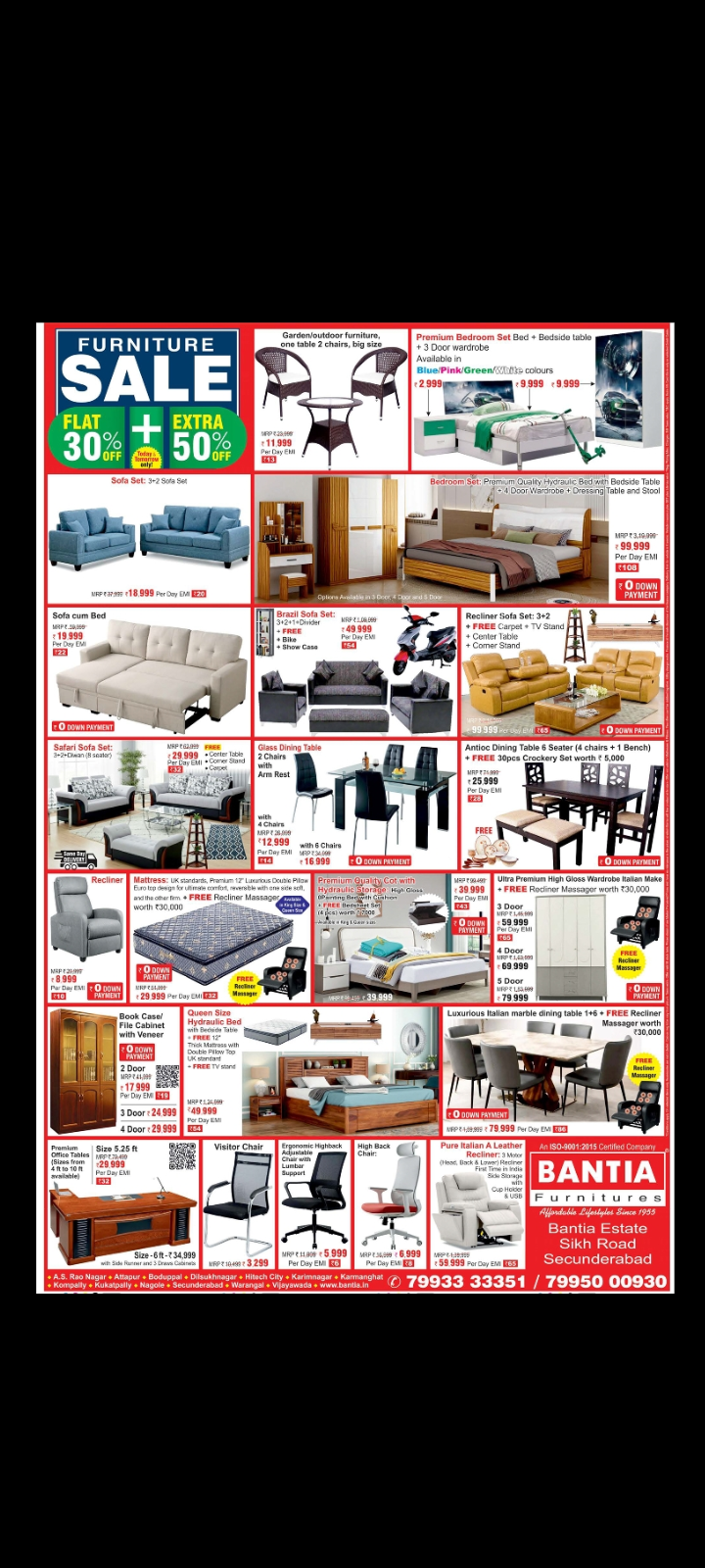 Bantia Furnitures Mega Sale!!!!