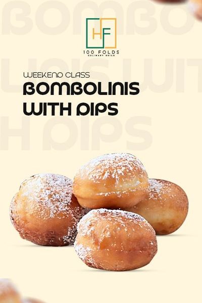 🍩 Bombolinis with Dips Workshop