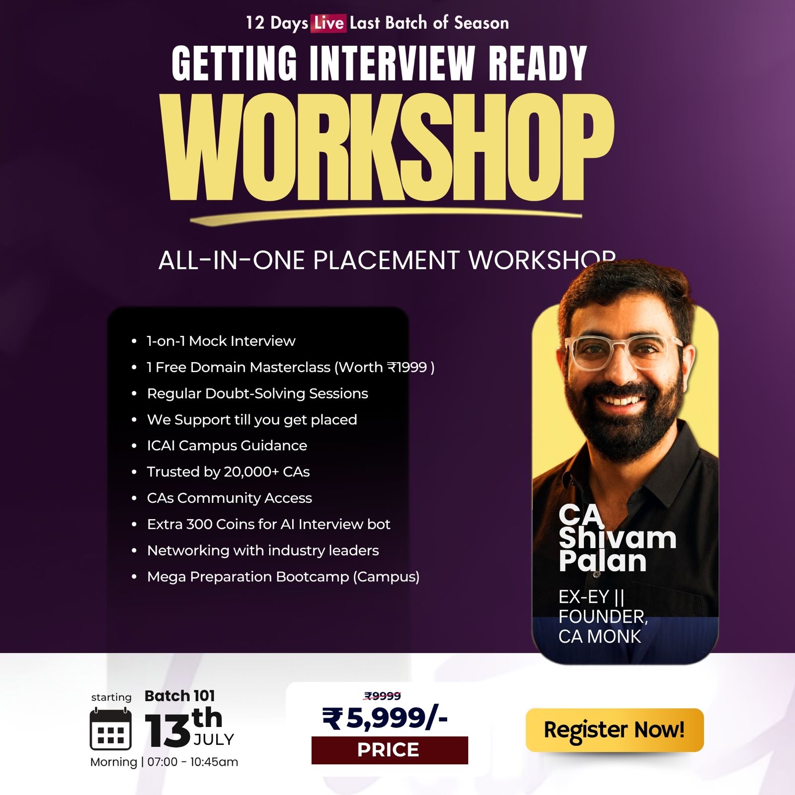 CA training workshop