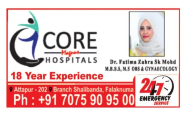 Core Hospitals: Women's Care & Emergency Services 🏥👩‍⚕️