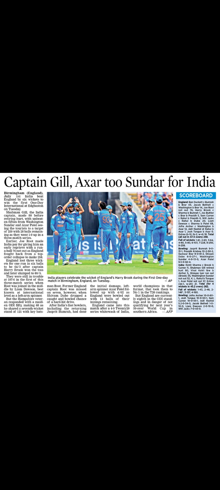 Cricket Match Analysis