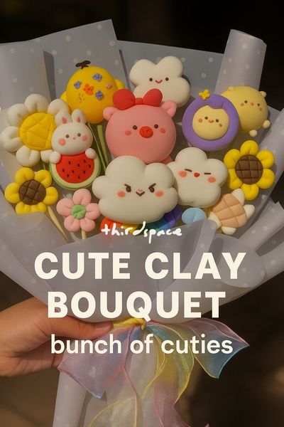 Cute Clay Bouquet Workshop