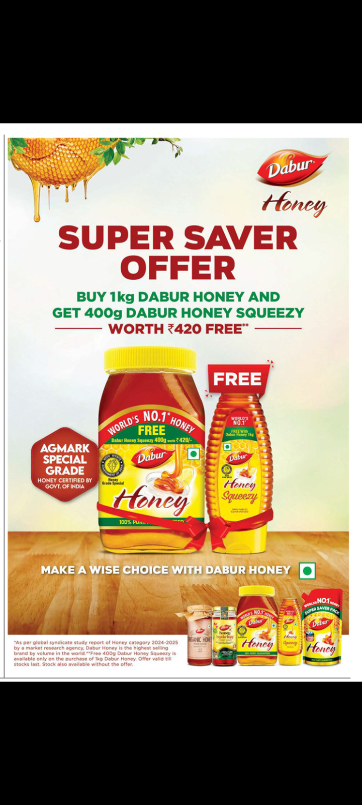 🍯 Dabur Honey Super Saver Offer 🍯