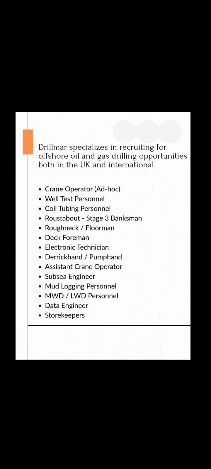 Drilling Job opportunity in UK & International