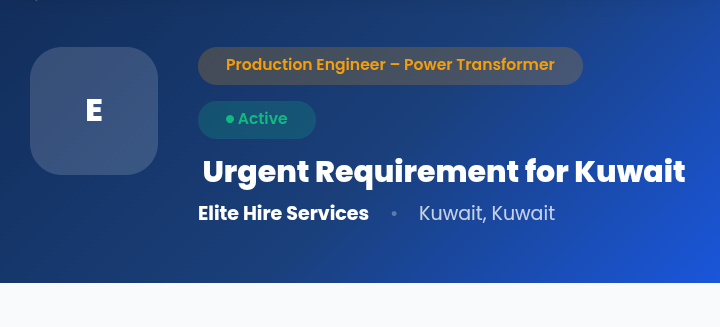 Engineers & Technical Staff Required in Kuwait 🇰🇼