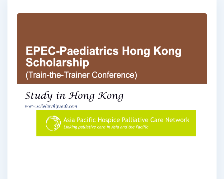 EPEC Paediatrics Scholarship 2026