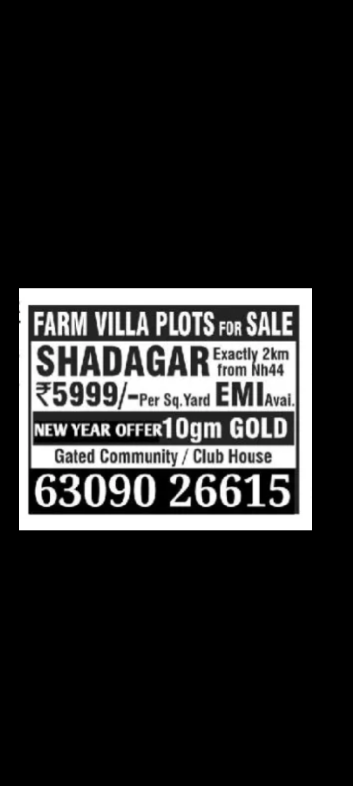 Farm Villa Plots