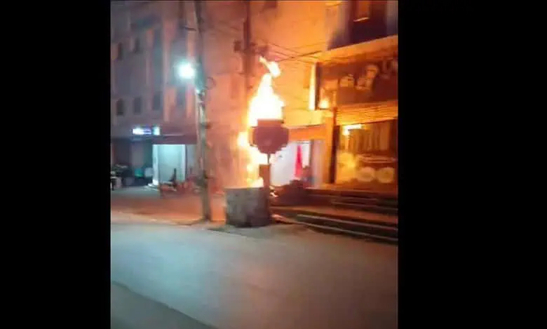 Fire Breaks Out in Hyderabad’s Chandrayangutta