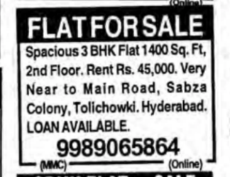 Flat for sale in Hyderabad