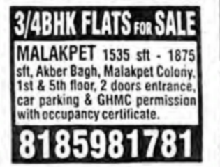 flat for sale