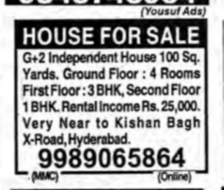 flats for rent at kishan Bagh