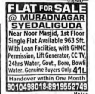 flats for sale
