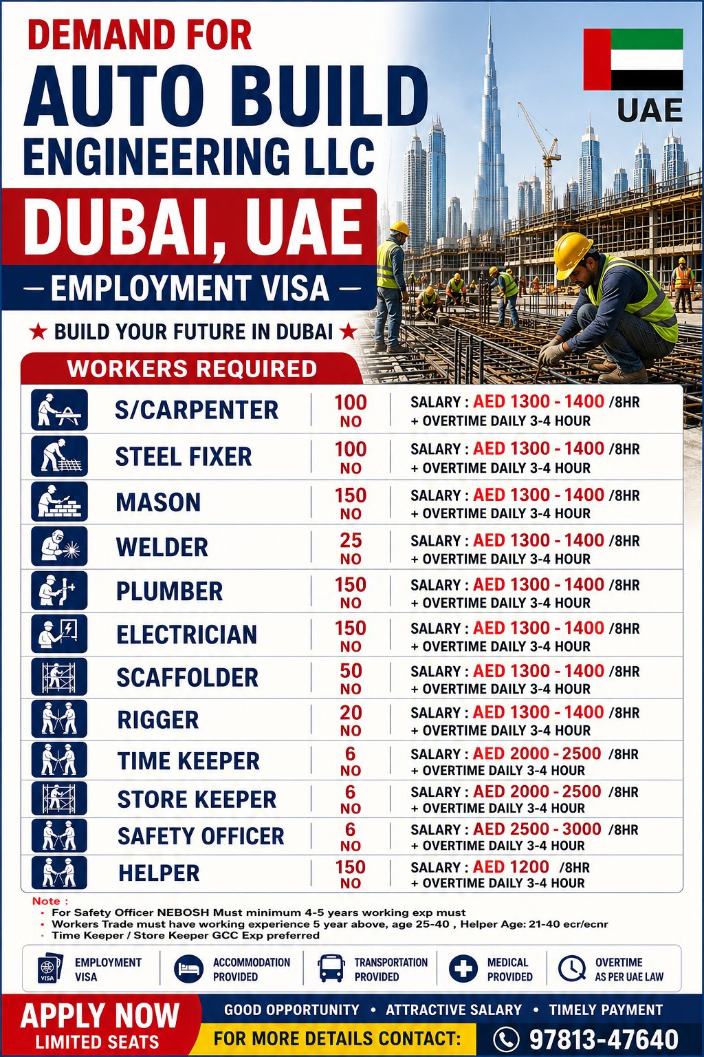 Forman Required in UAE