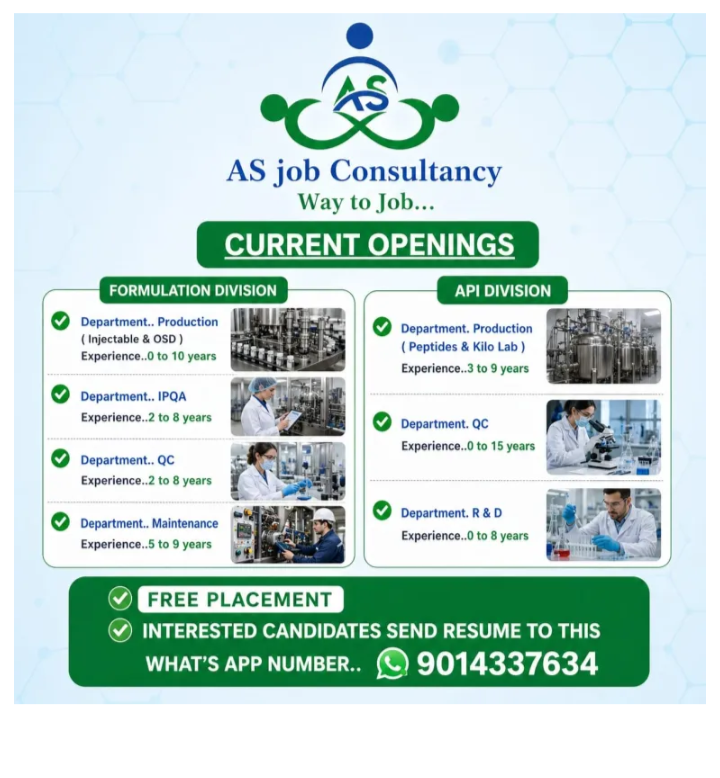 Free Placement Jobs