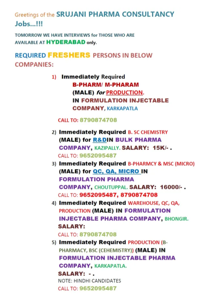Freshers Hiring