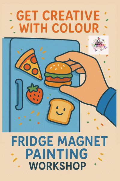 Fridge Magnet Painting Workshop 🧲✨