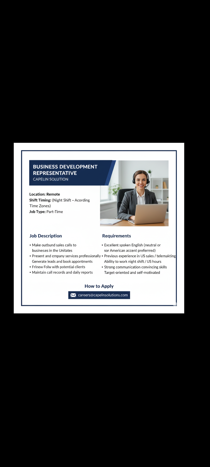 🚨 Hiring – Business Development Representative
