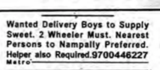🛵 Hiring Delivery Boys & Helpers - HYD
