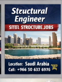 Hiring structural engineer at saudi