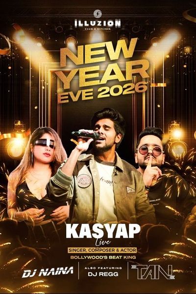 🎉 Illuzion Club & Kitchen Presents: New Year 2026 Celebration ✨