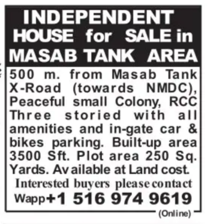 INDEPENDENT HOUSE FOR SALE 🏡