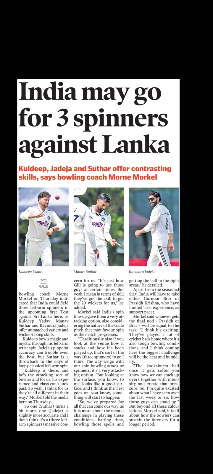 India vs Sri Lanka – Test Series
