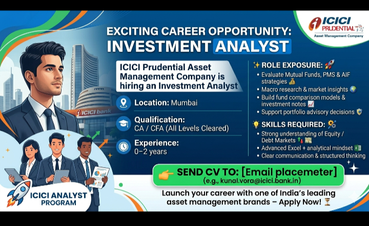 Investment Analyst required in mumbai