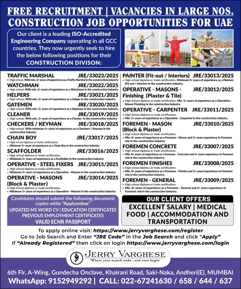 ISO-Certified Construction Company