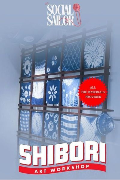 Japanese Shibori Tie‑Dye Workshop