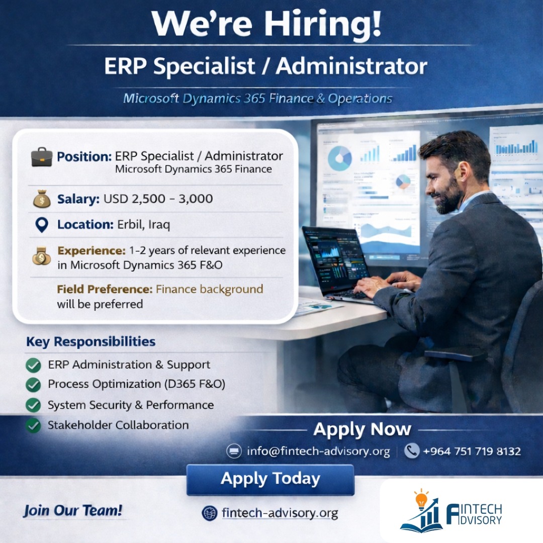 job opportunity in Iraq,Erbil