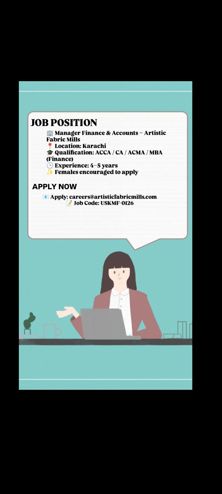 job Opportunity in pakistan