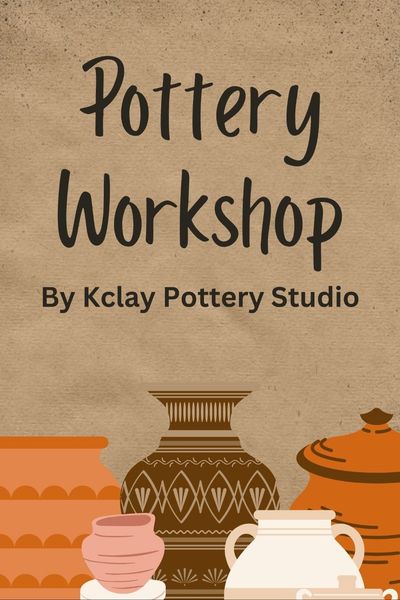 🎨 KClay Pottery Wheel Workshop – Beginner Edition ✨