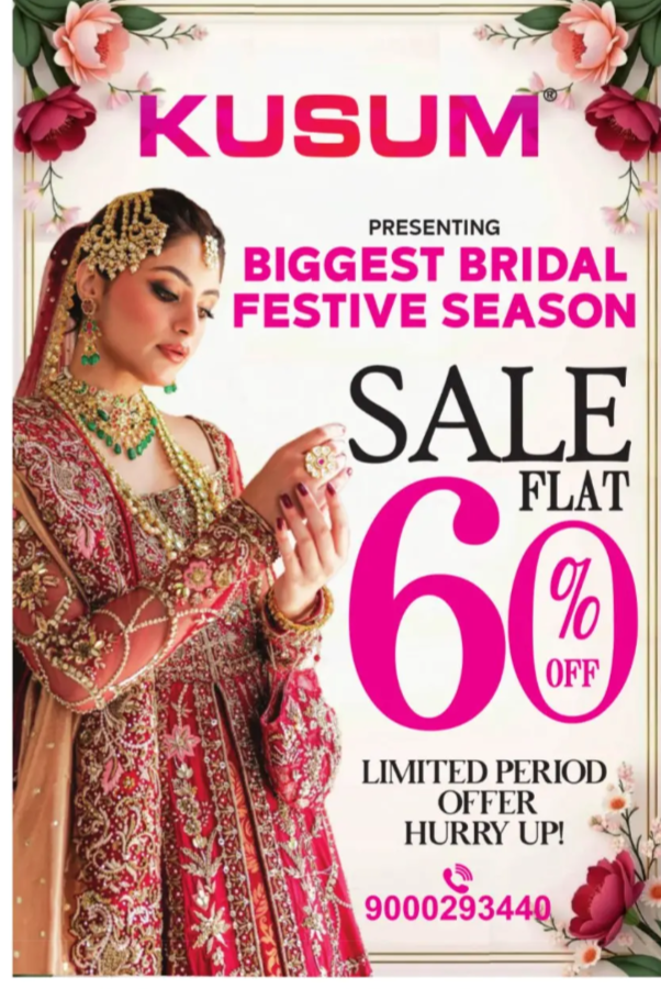 KUSUM – Biggest Bridal Festive Season Sale