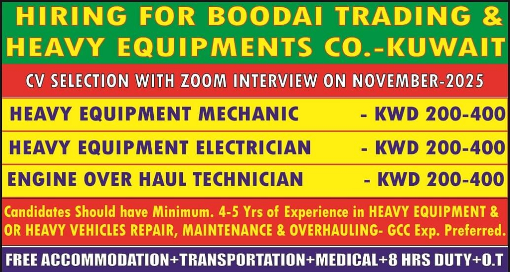 Kuwait 🇰🇼 – Boodai Trading & Heavy Equipments Co.