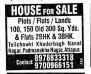 Land,Plot,Flat For sale
