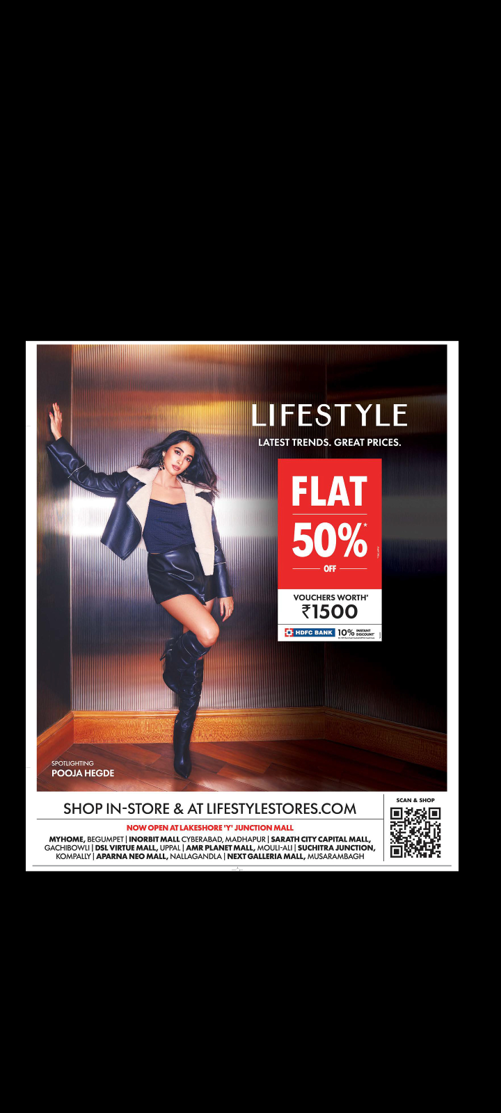 Lifestyle Stores – Flat 50% Off Sale