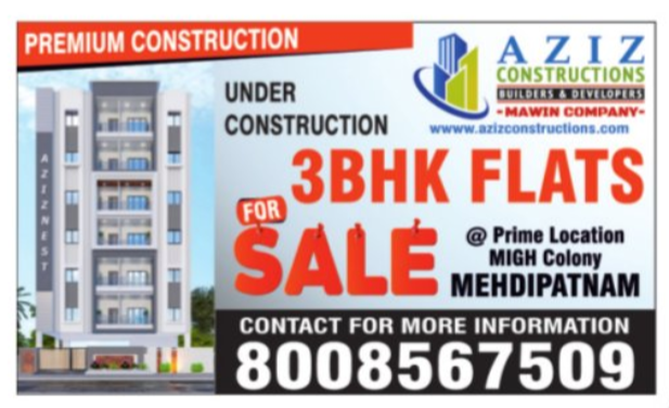 LUXURY 3BHK FLATS