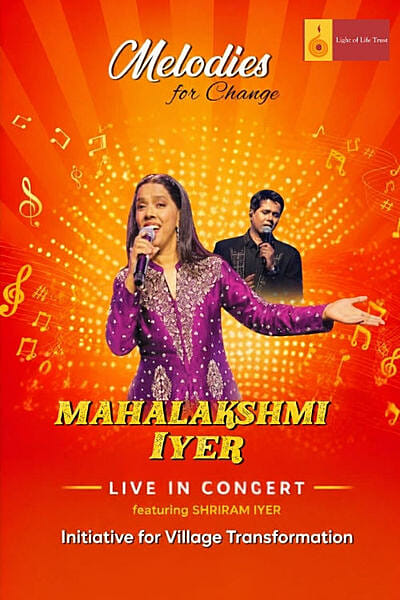 Mahalaxmi Iyer Live in Concert feat. Shriram Iyer 🎶