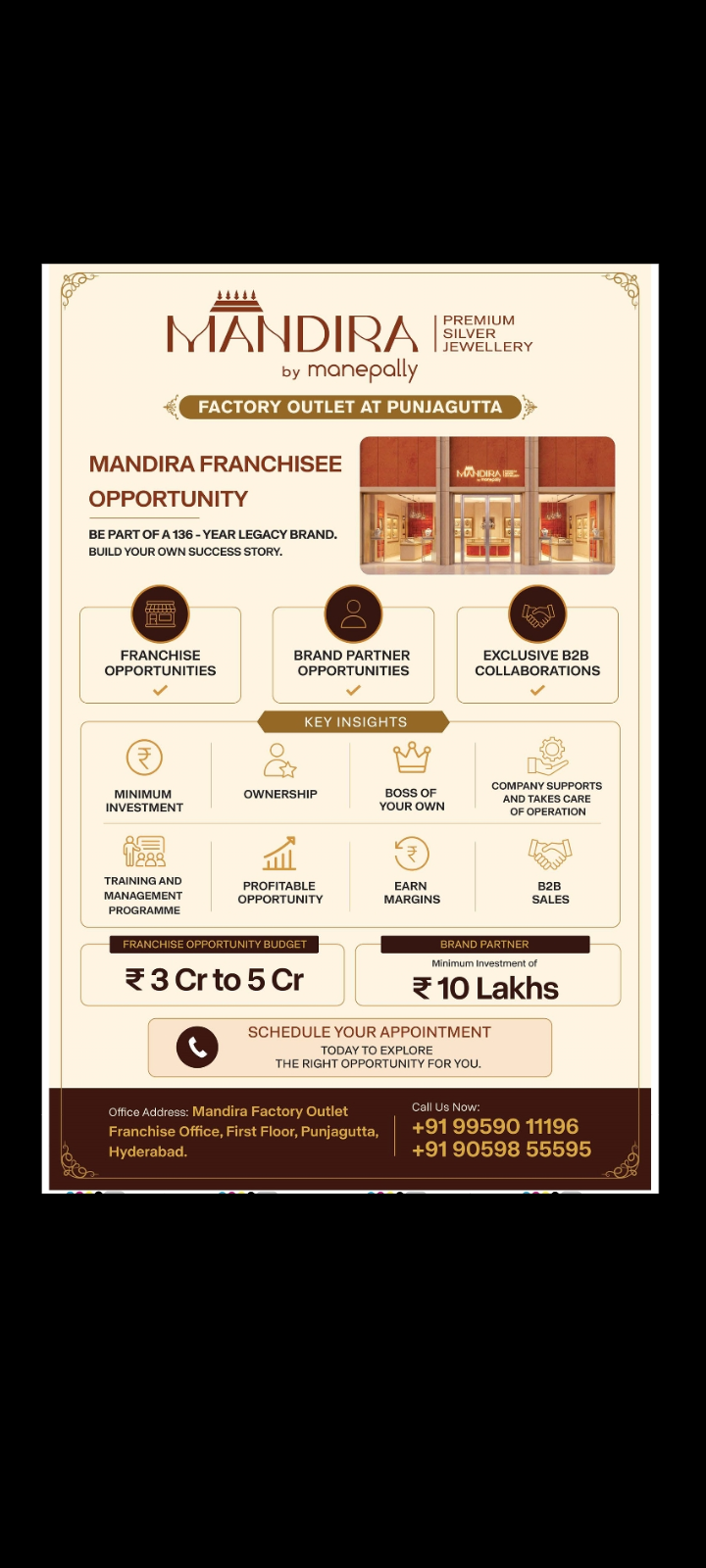 Mandira by Manepally Franchise & Business Opportunity