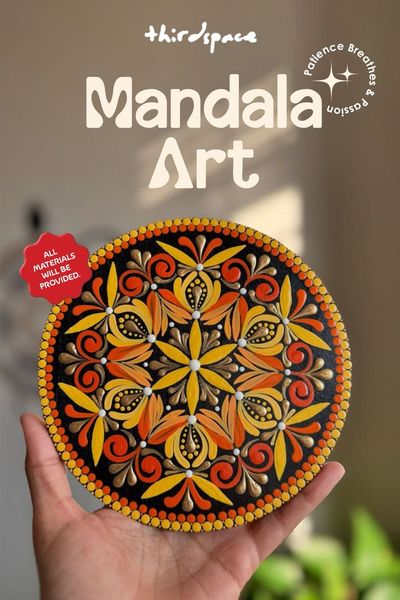 Mindful Mandala Painting Workshop 🌀🎨