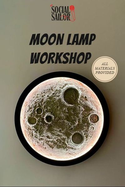 Moon lamp workshop