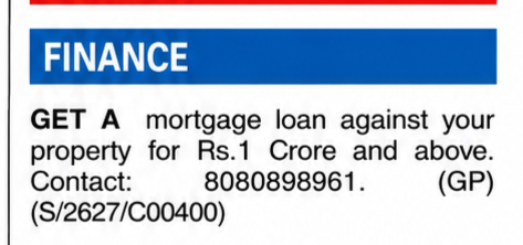 Mortgage loans
