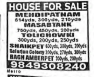 Multiple Houses for Sale