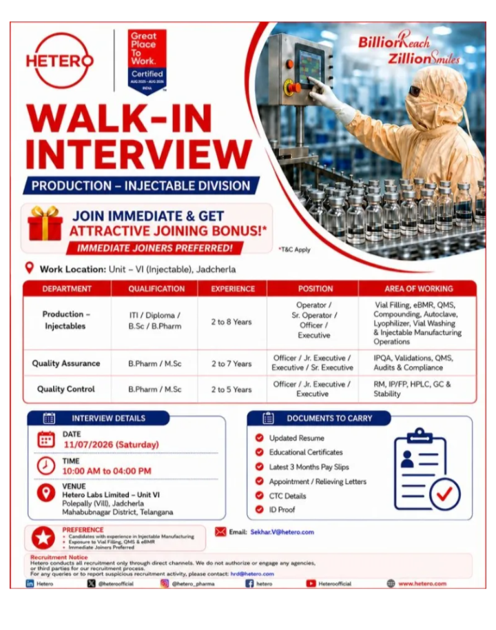 multiple job openings