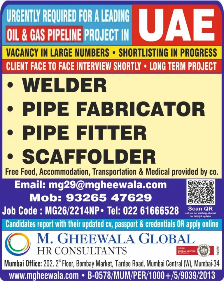 multiple job vacancies in UAE
