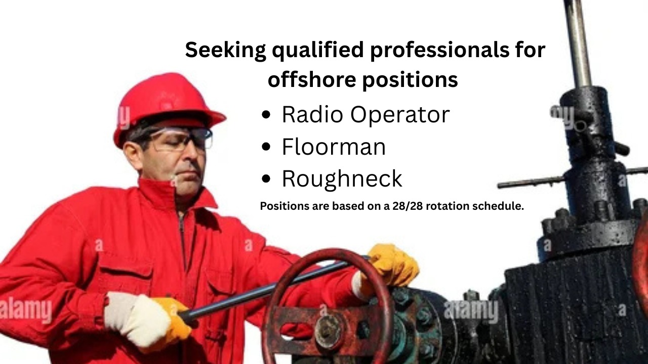 Offshore crew job recruitment