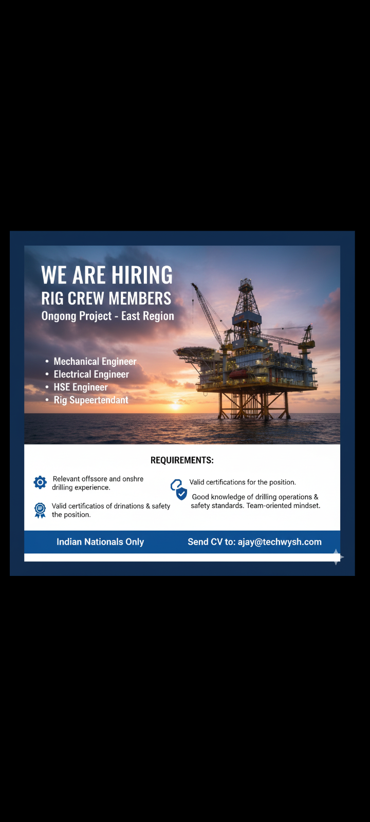 Offshore & Onshore project opportunity