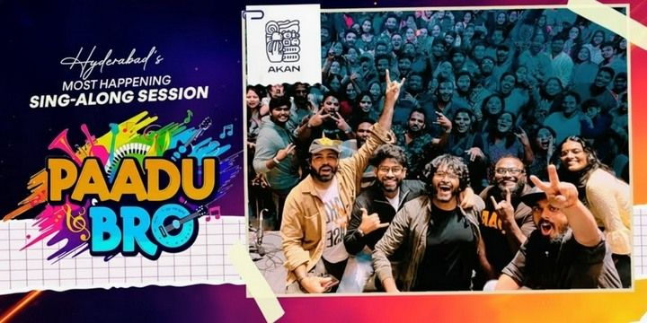 🎤 **Paadu Bro Sing-Along Session – Hyderabad** 🎤