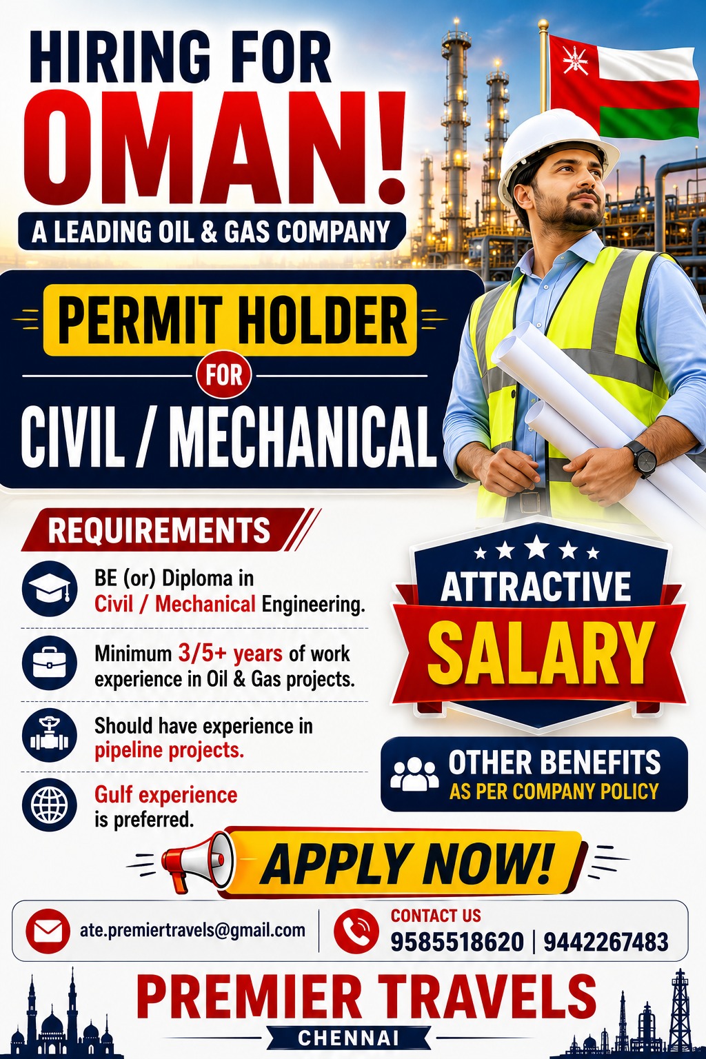 Permit Holders Required in Oman